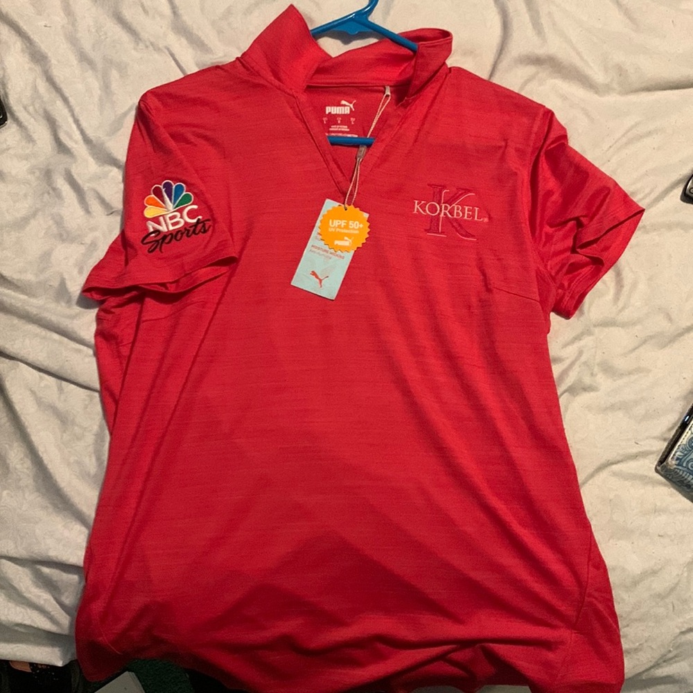 Large puma golf shirt